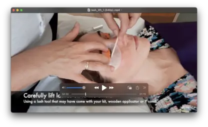 lashlift - Natural Touch Training™ - Premier Training & Accreditation in Massage, Beauty, Wellbeing and Personal Development in the UK