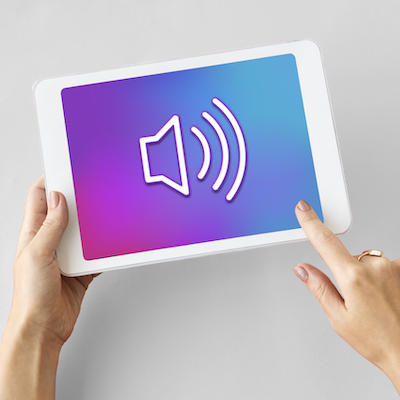 Online course audio